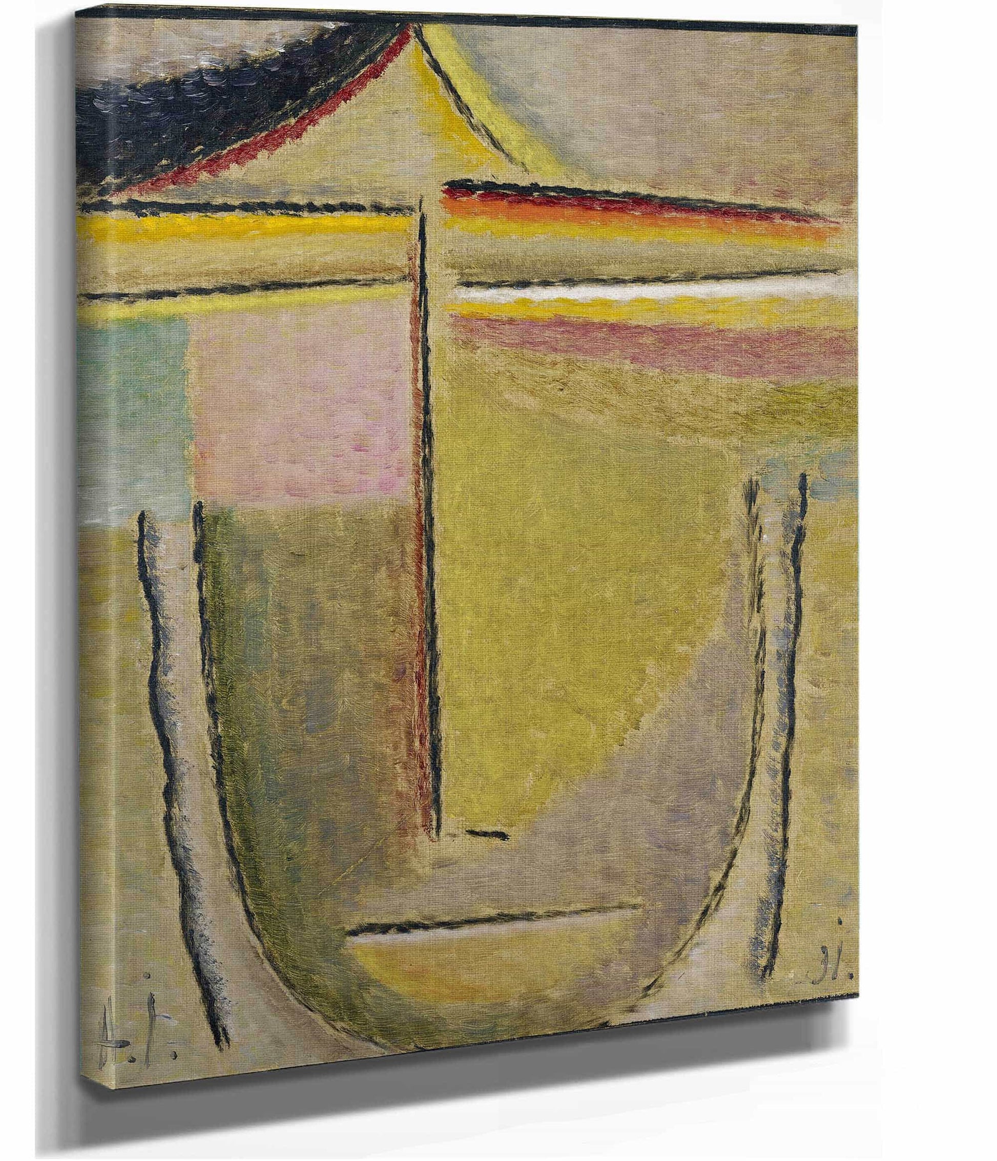 Abstract Headapollo by Alexej Von Jawlensky