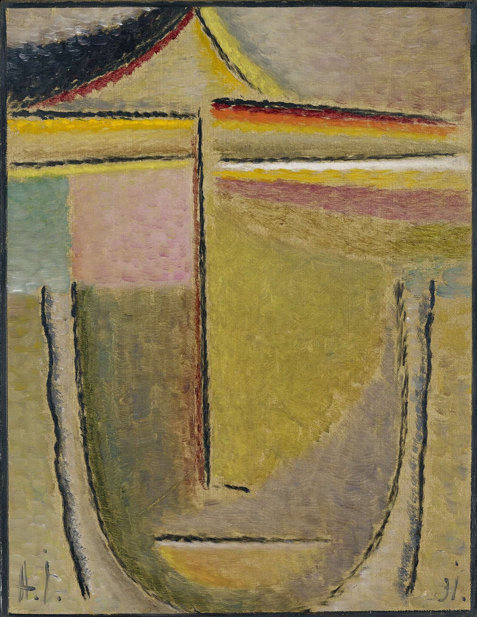 Abstract Headapollo by Alexej Von Jawlensky