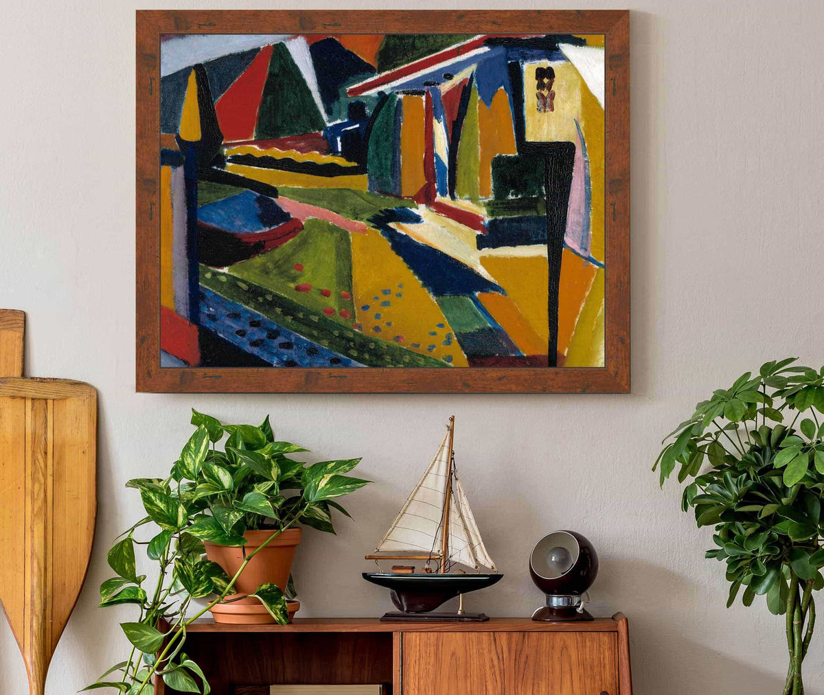 Abstract Landscape by Henry Lyman Sayen