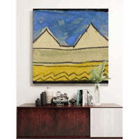 Abstrahierte Giebel by Egon Schiele