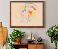 Abstraktes Aquarell I by Franz Marc