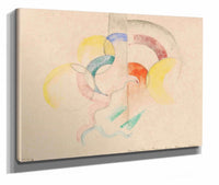 Abstraktes Aquarell I by Franz Marc