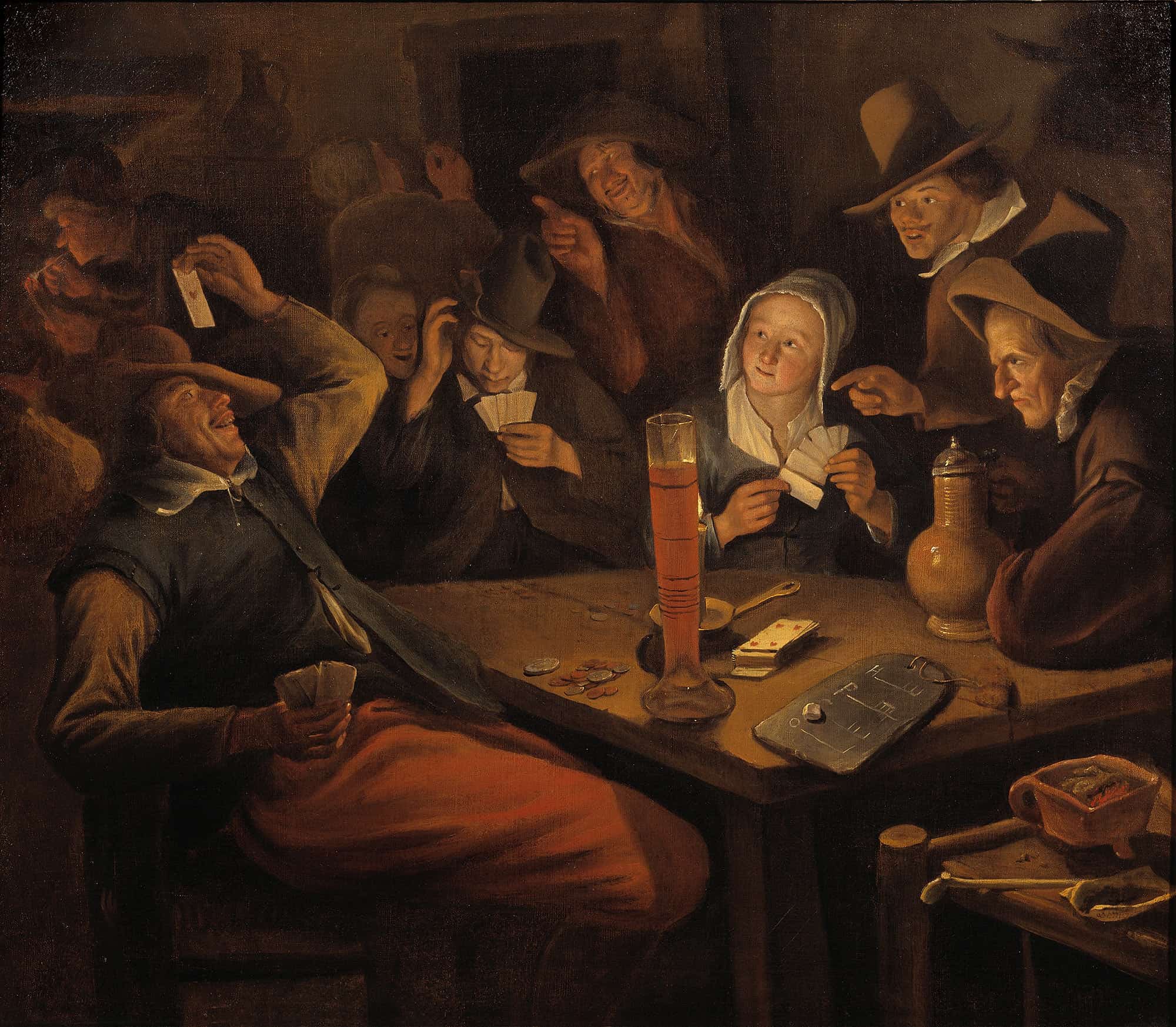 Ace Of Hearts by Jan Steen