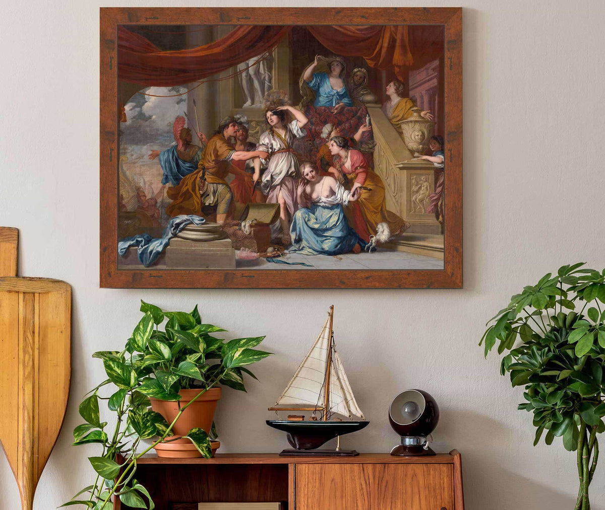 Achilles Discovered Among The Daughters Of Lycomedes by Gerard De Lairesse