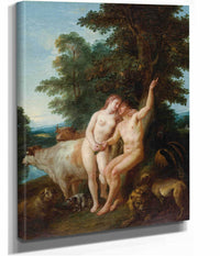Adam And Eve by Jean Francois De Troy