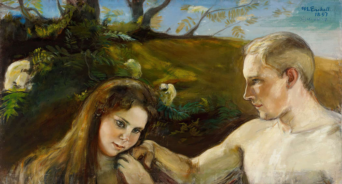 Adam And Eve by Magnus Enckell