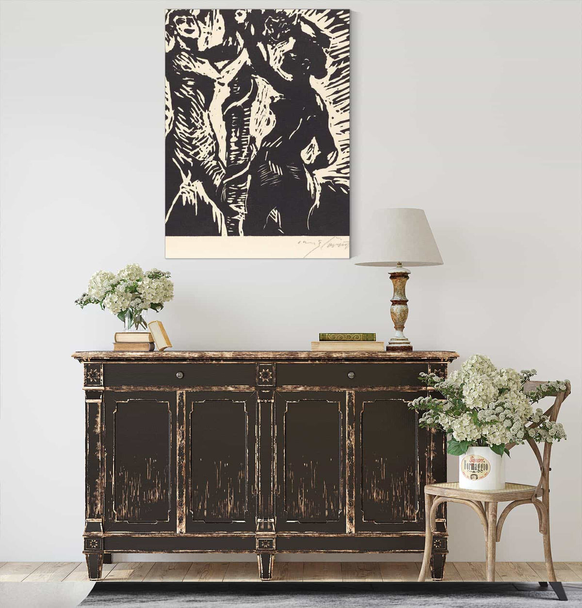 Adam And Eve Der Sundenfall by Lovis Corinth