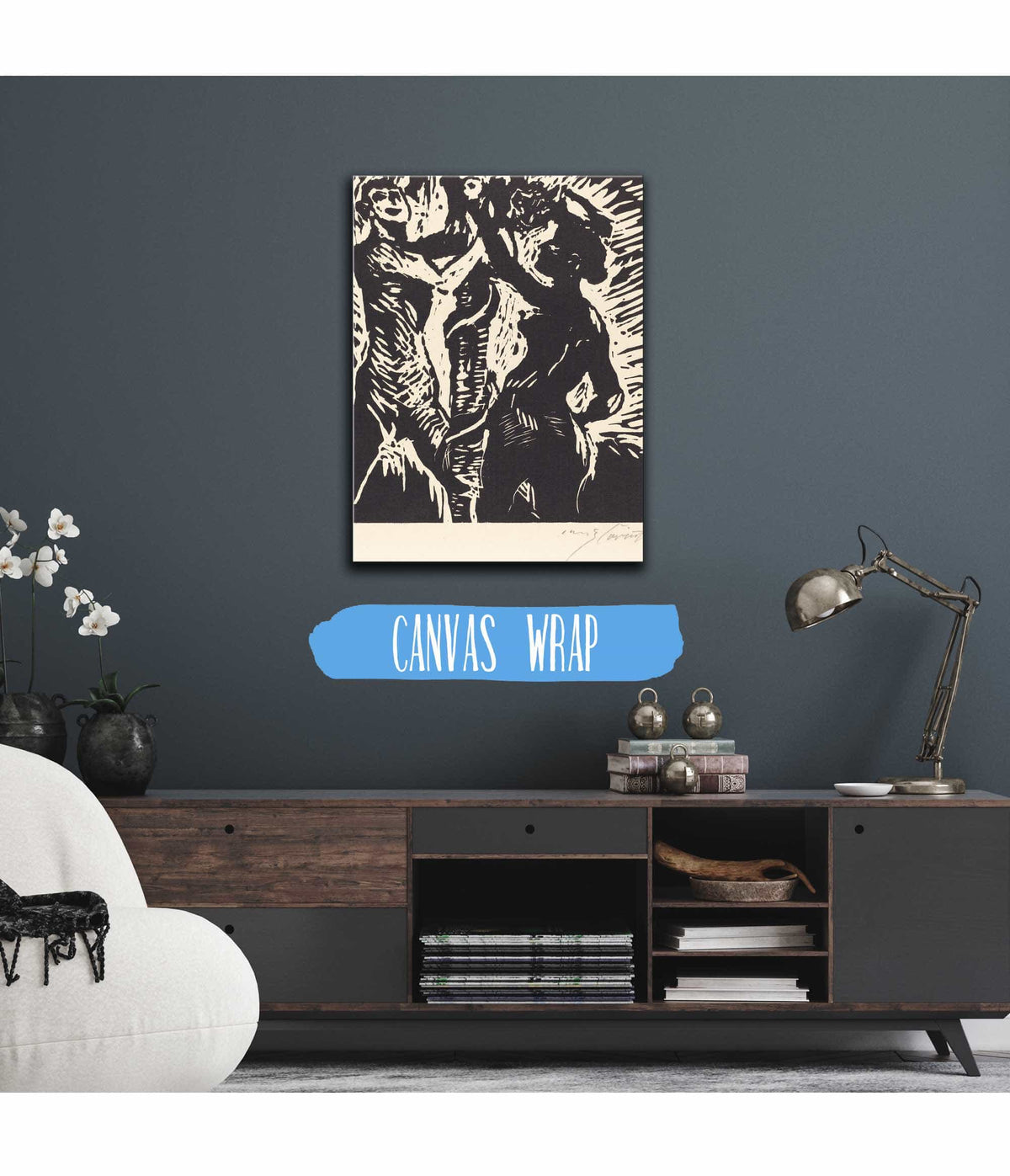 Adam And Eve Der Sundenfall by Lovis Corinth