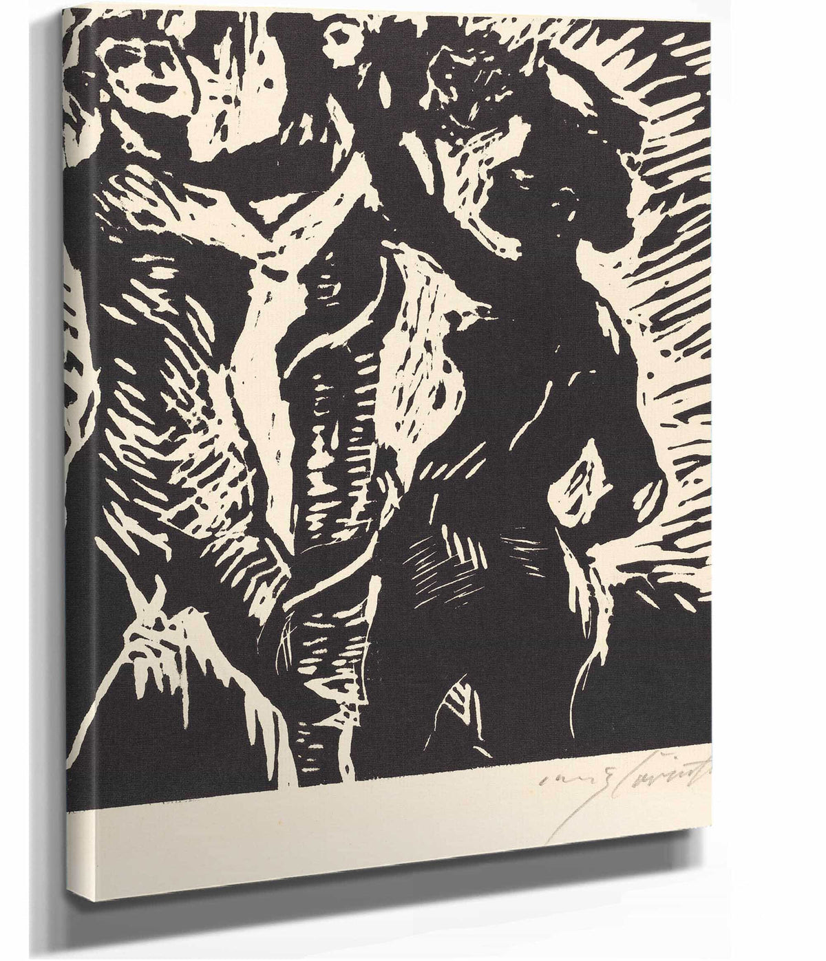 Adam And Eve Der Sundenfall by Lovis Corinth