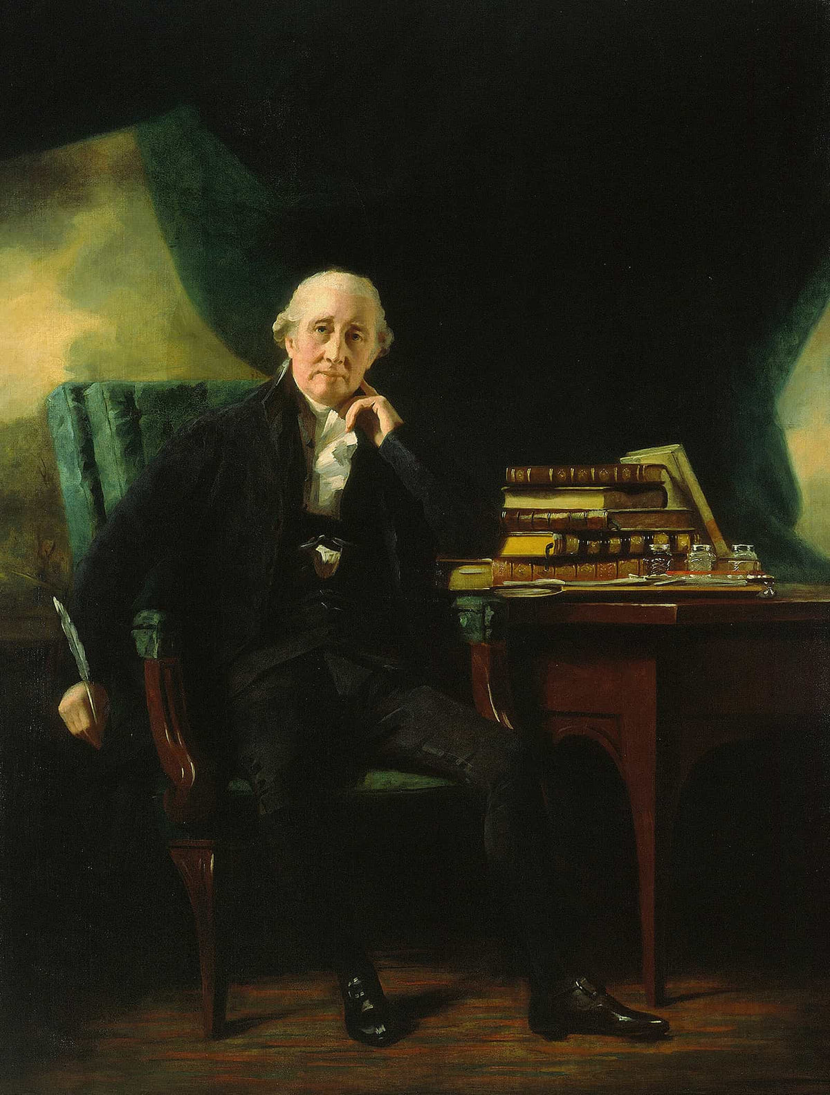 Adam Rolland Of Gask Ii by Sir Henry Raeburn