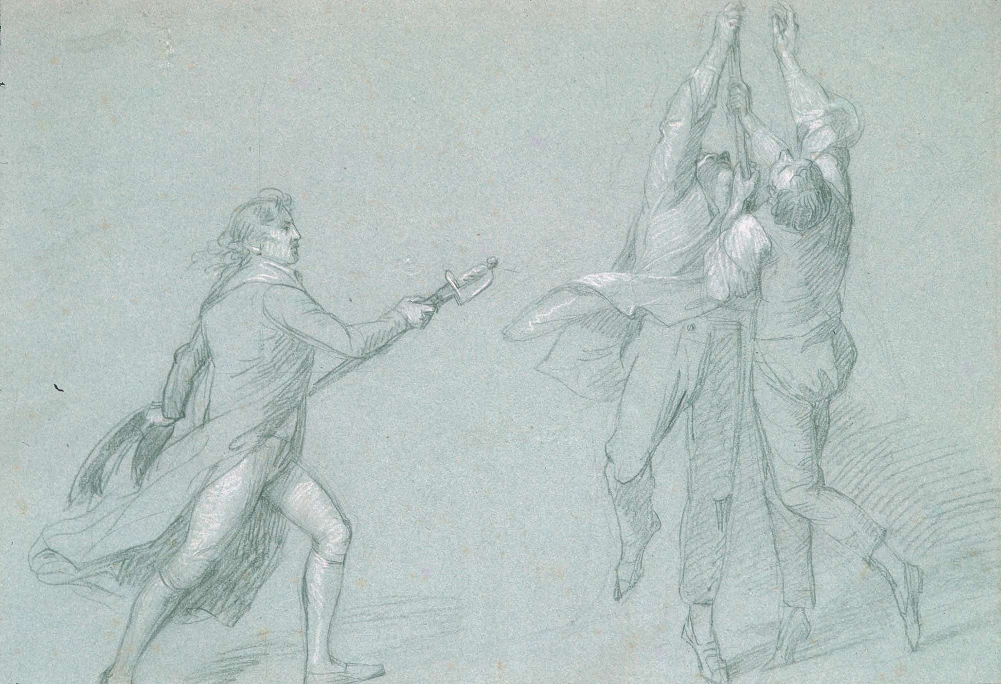 Admiral De Winter Raising The Colors by John Singleton Copley