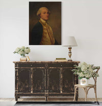 Admiral Sir Chaloner Ogle   by George Romney