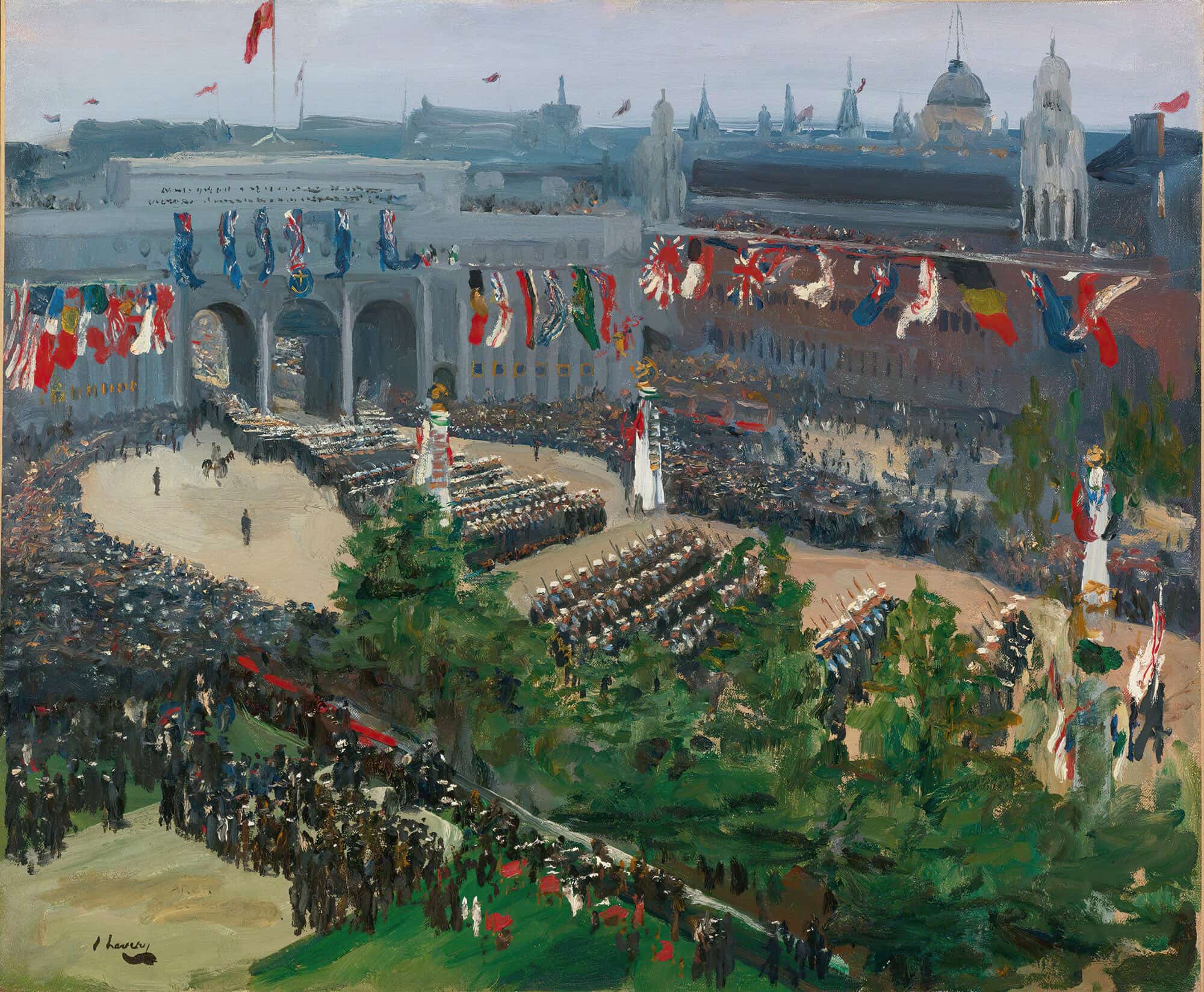 Admiralty Arch Th July by Sir John Lavery