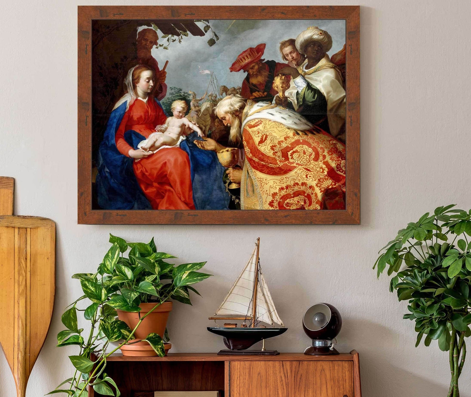 Adoration Of The Magi by Abraham Bloemaert