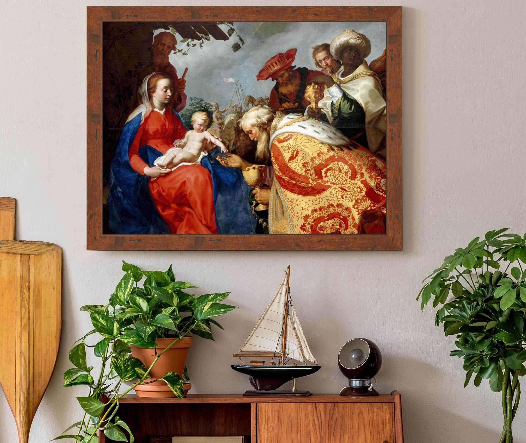 Adoration Of The Magi by Abraham Bloemaert