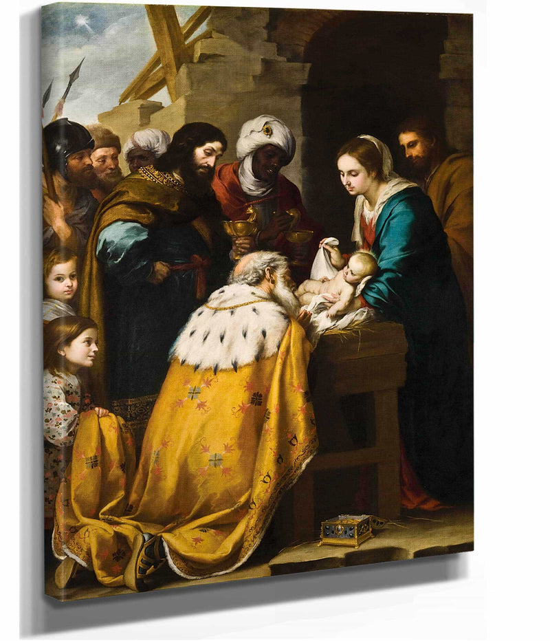 Adoration Of The Magi by Bartolome Esteban Murillo