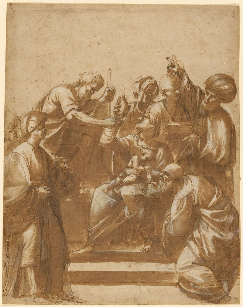 Adoration Of The Magi by Jusepe De Ribera