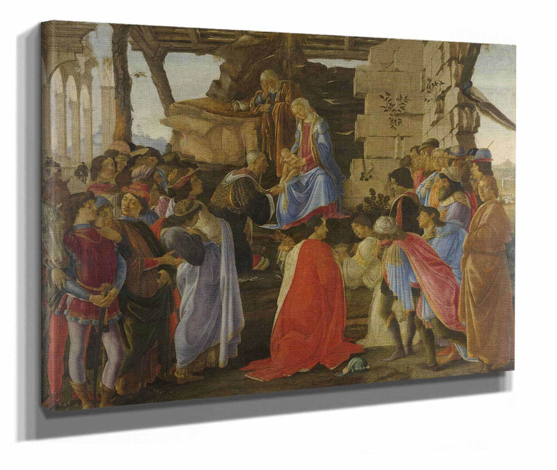 Adoration Of The Magi by Sandro Botticelli