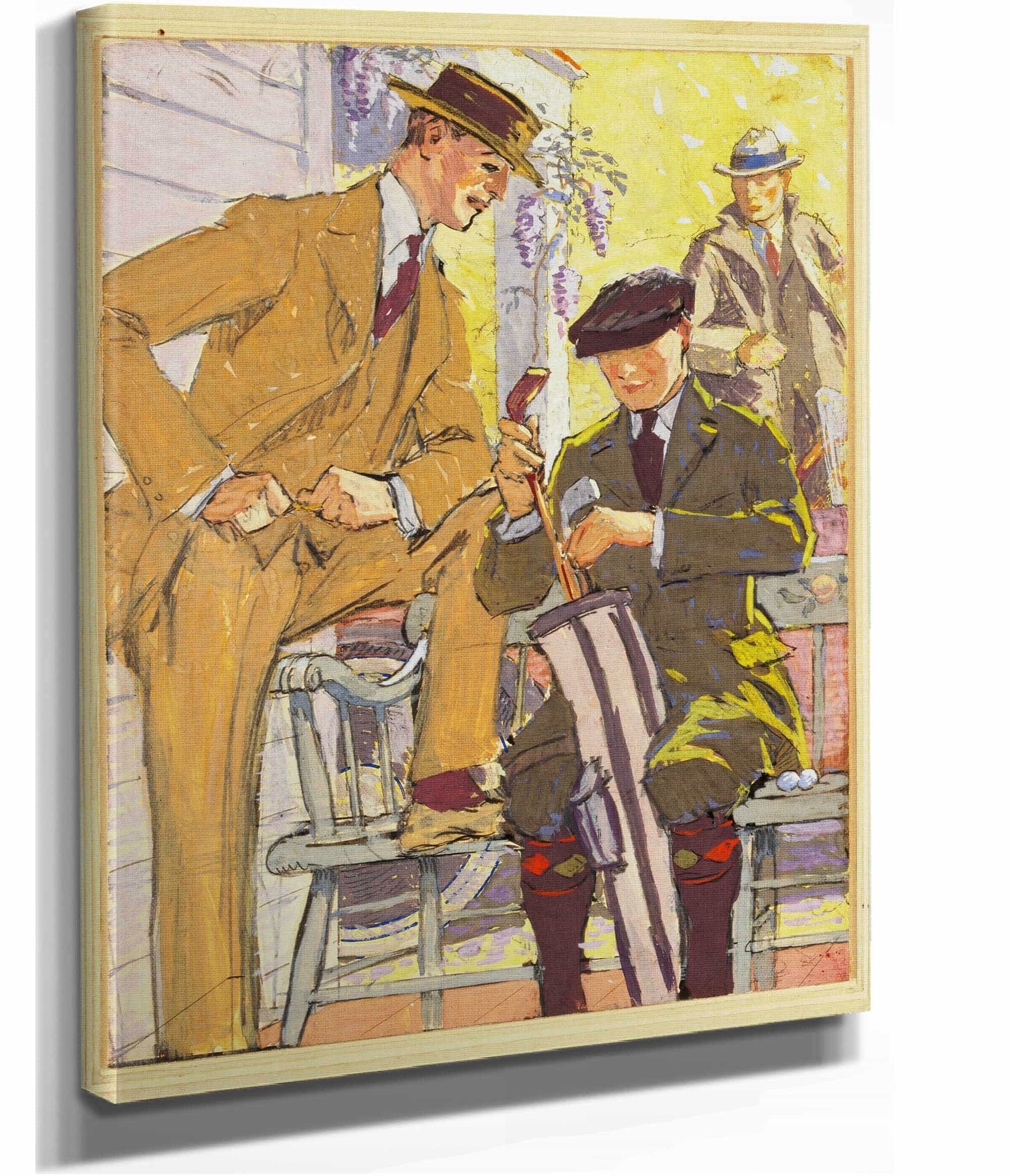 Advertisement For Hart Schaffner & Marx Clothes by Edward Penfield