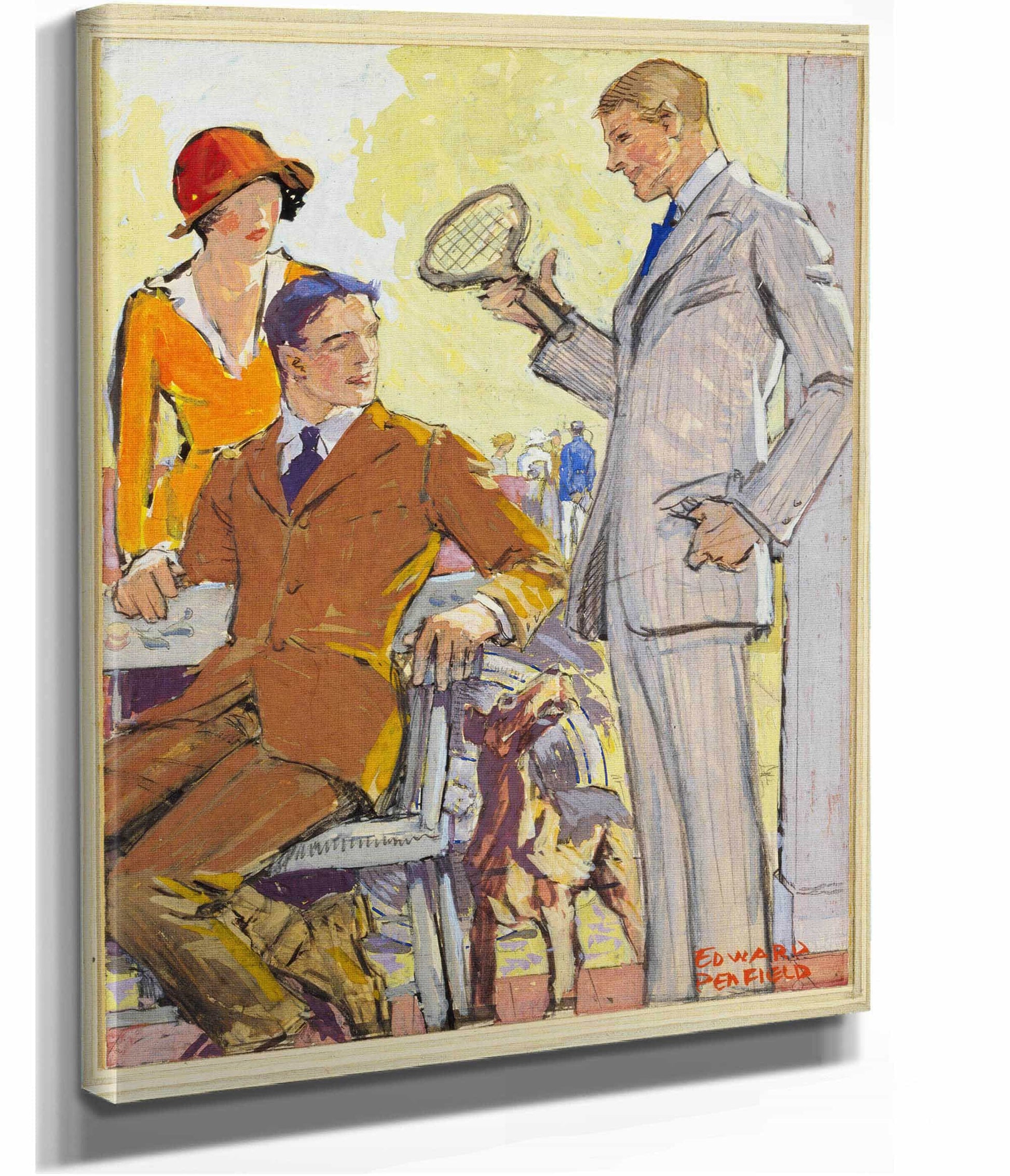 Advertisement For Hart Schaffner & Marx Clothes by Edward Penfield