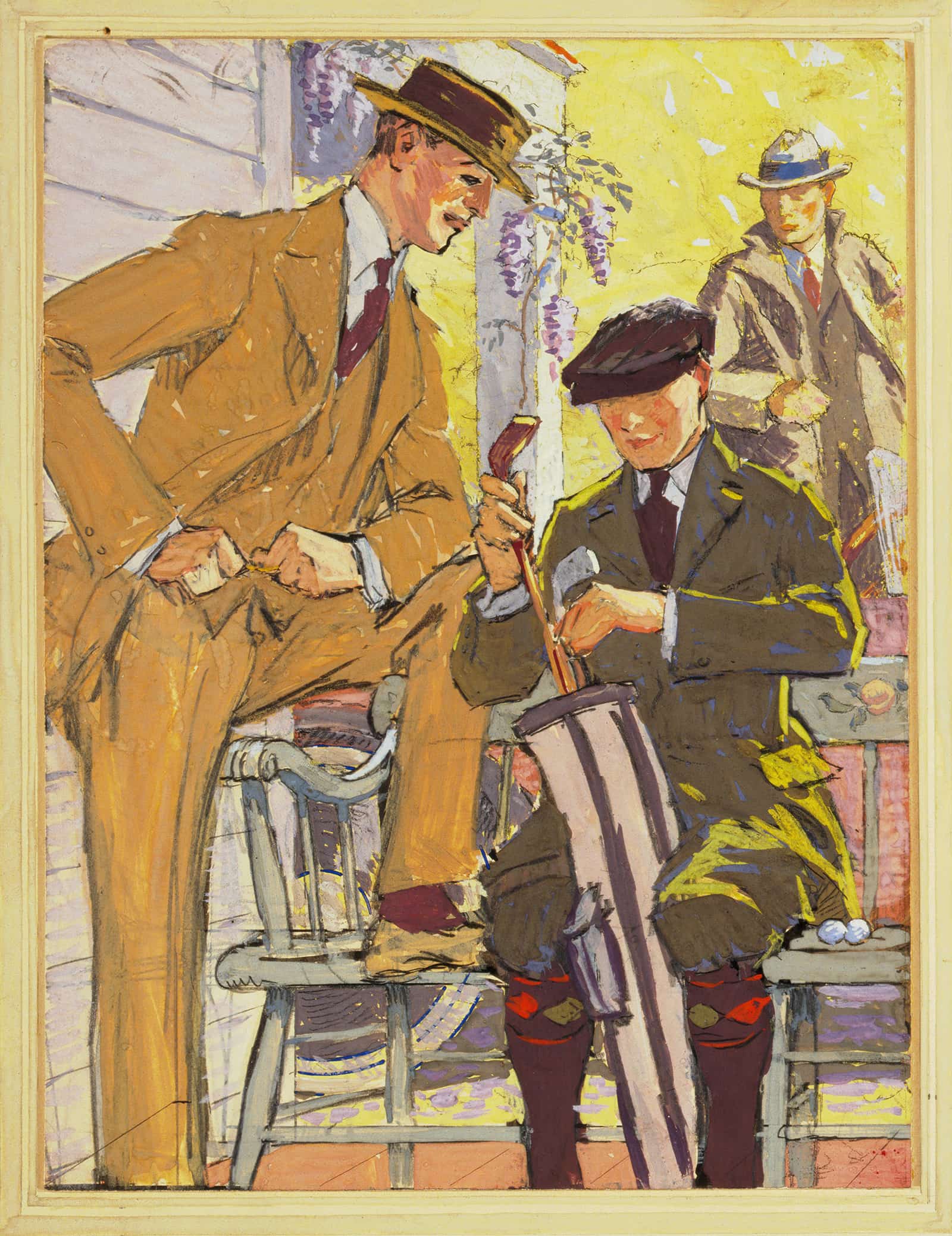Advertisement For Hart Schaffner & Marx Clothes by Edward Penfield