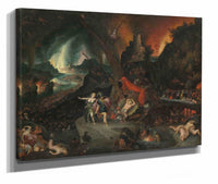 Aeneas And The Sibyl In The Underworld S by Jan Brueghel The Younger