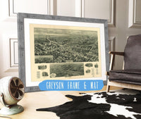 Aero View Of Absecon New Jersey 1924 State of New Jersey