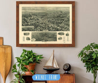 Aero View Of Absecon New Jersey 1924 State of New Jersey