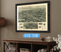 Aero View Of Absecon New Jersey 1924 State of New Jersey