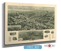 Aero View Of Absecon New Jersey 1924 State of New Jersey