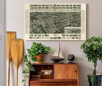 Aero View Of Amityville Suffolk County Long Island Ny 1925  State Of New York