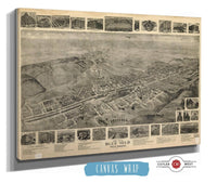 Aero View Of Bluefield West Virginia 1911 State of West Virginia