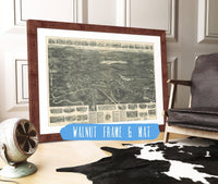 Aero View Of Canton Mass 1918 State of Massachusetts