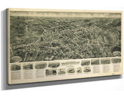 Aero View Of Farmingdale Nassau County Long Island Ny 1925  State Of New York
