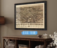 Aero View Of Goshen New York 1922 State of New York