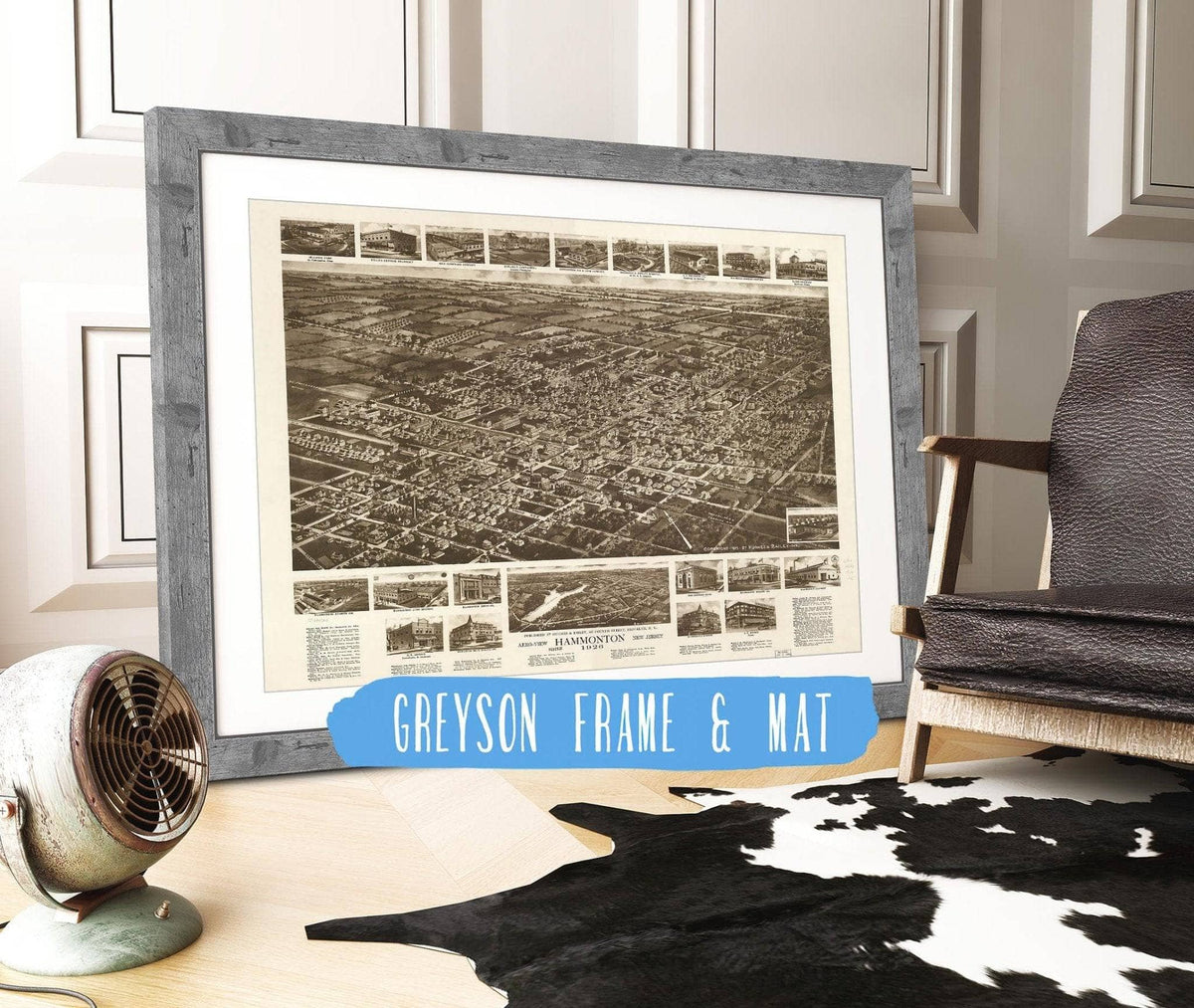 Aero View Of Hammonton New Jersey 1926 State of New Jersey