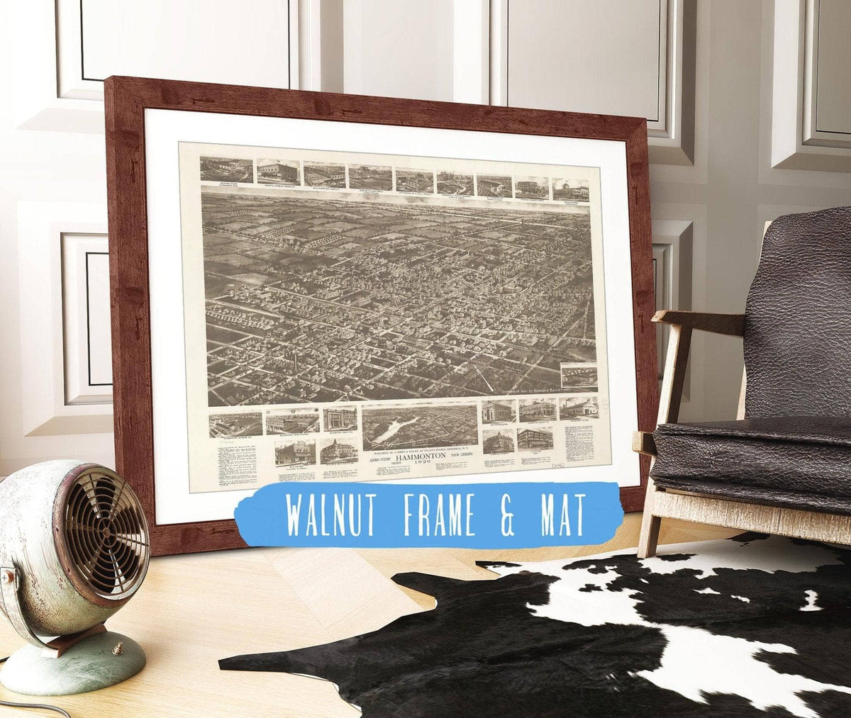 Aero View Of Hammonton New Jersey 1926 State of New Jersey