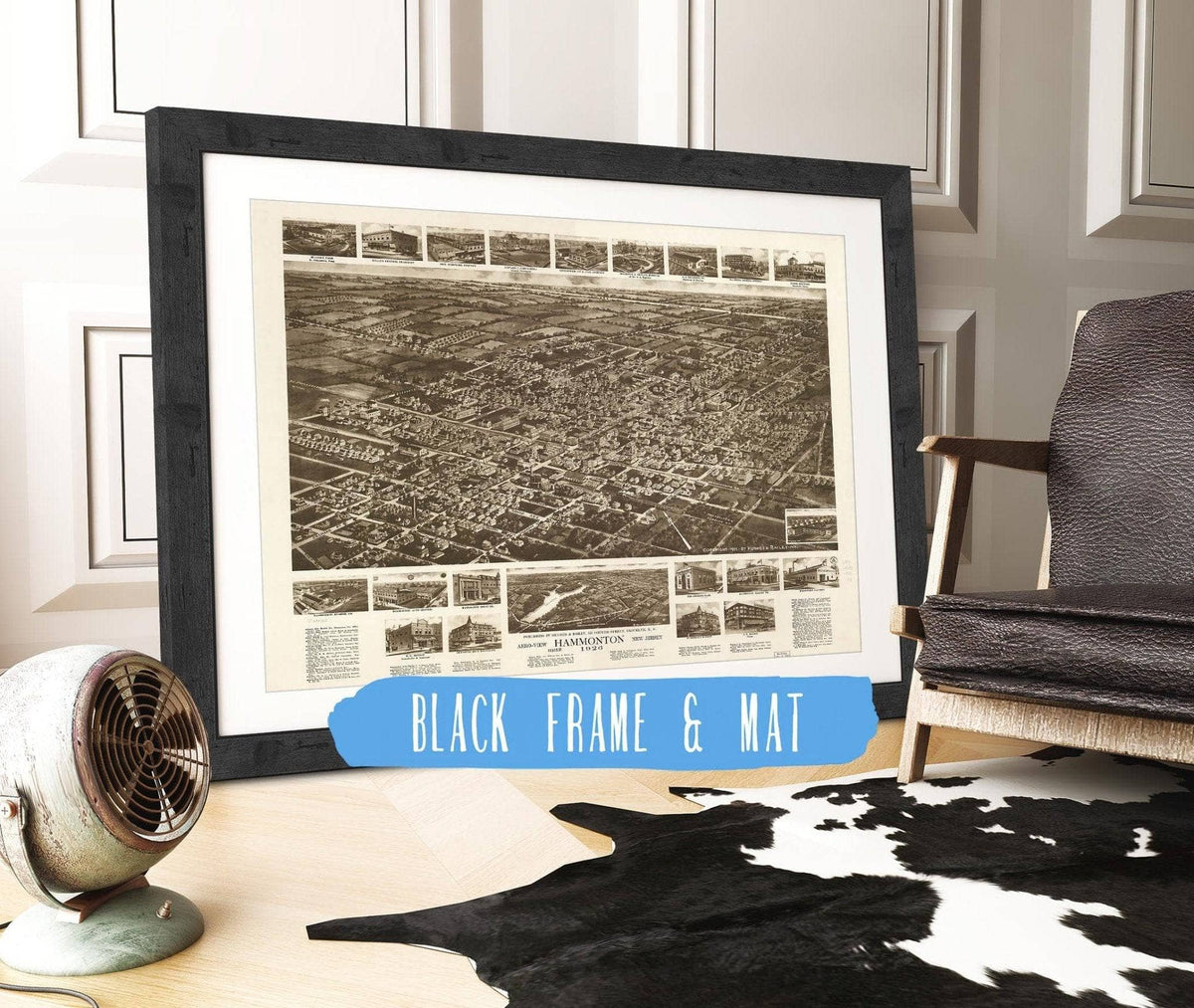 Aero View Of Hammonton New Jersey 1926 State of New Jersey