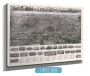 Aero View Of Manchester Connecticut 1914 State of Connecticut