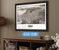 Aero View Of Peekskill New York 1911 State of New York