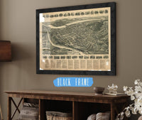 Aero View Of Port Jervis New York 1920 State of New York