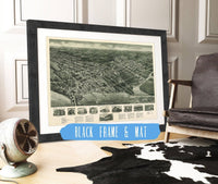 Aero View Of Somers Point 1925 New Jersey State of New Jersey