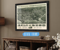 Aero View Of Somers Point 1925 New Jersey State of New Jersey