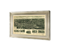 Aeroview Of Westwood New Jersey 1924  State Of New Jersey