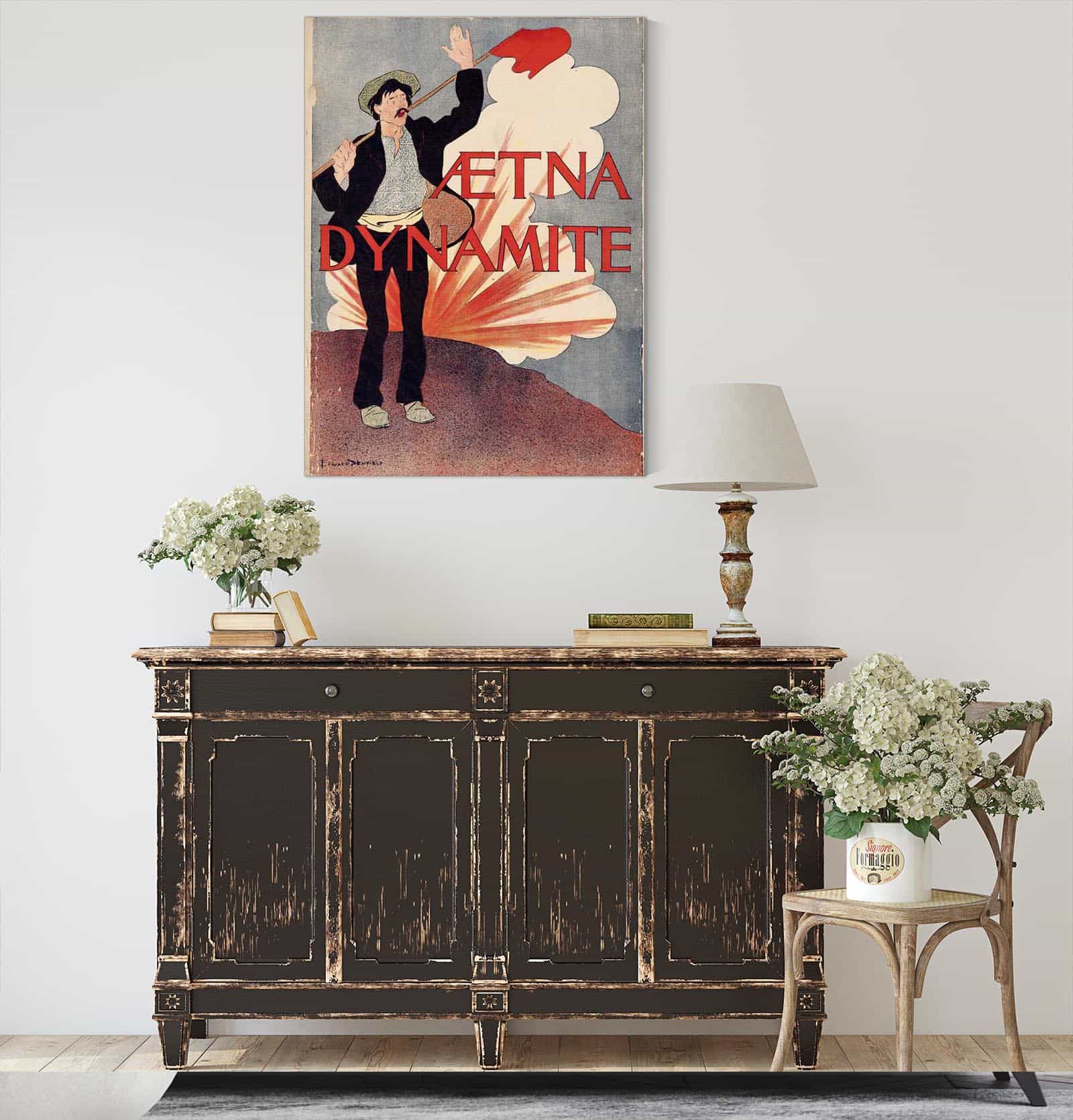Aetna Dynamite by Edward Penfield