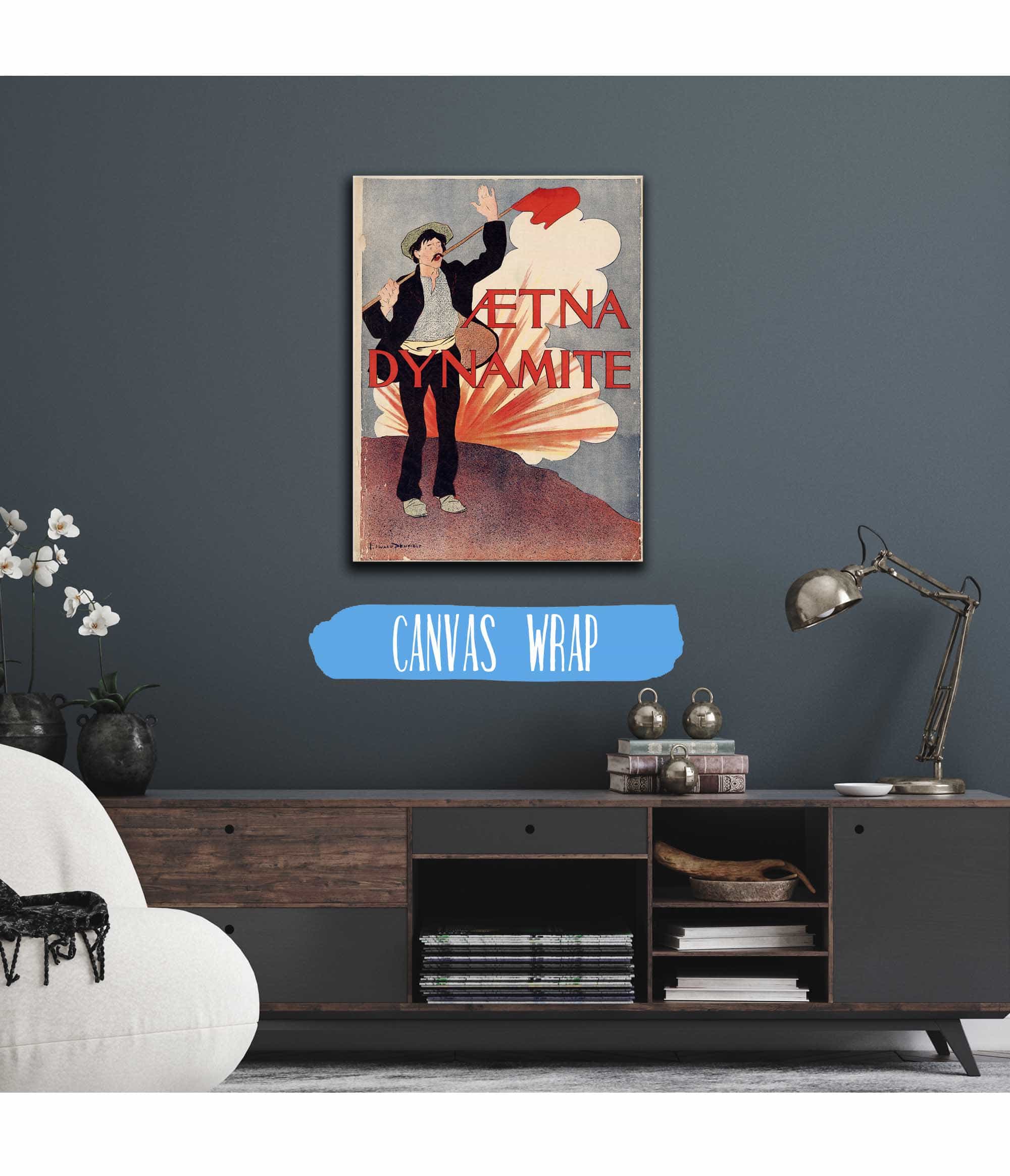 Aetna Dynamite by Edward Penfield