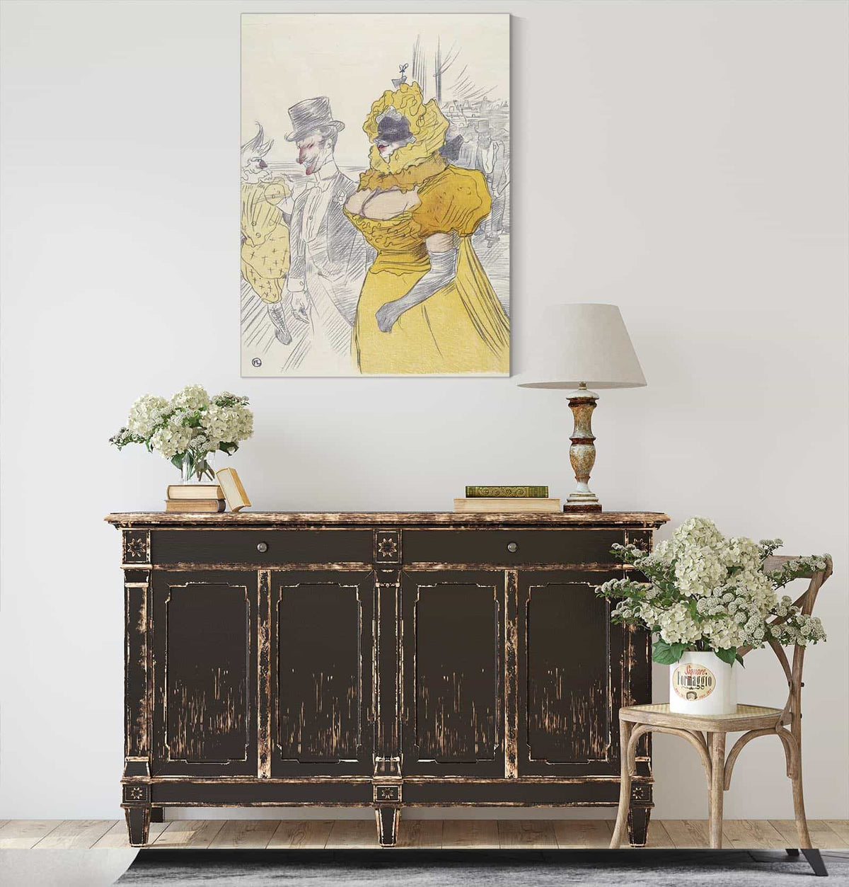 Affiche Au Bal Des Etudiants by Henri De Toulouse Lautrec