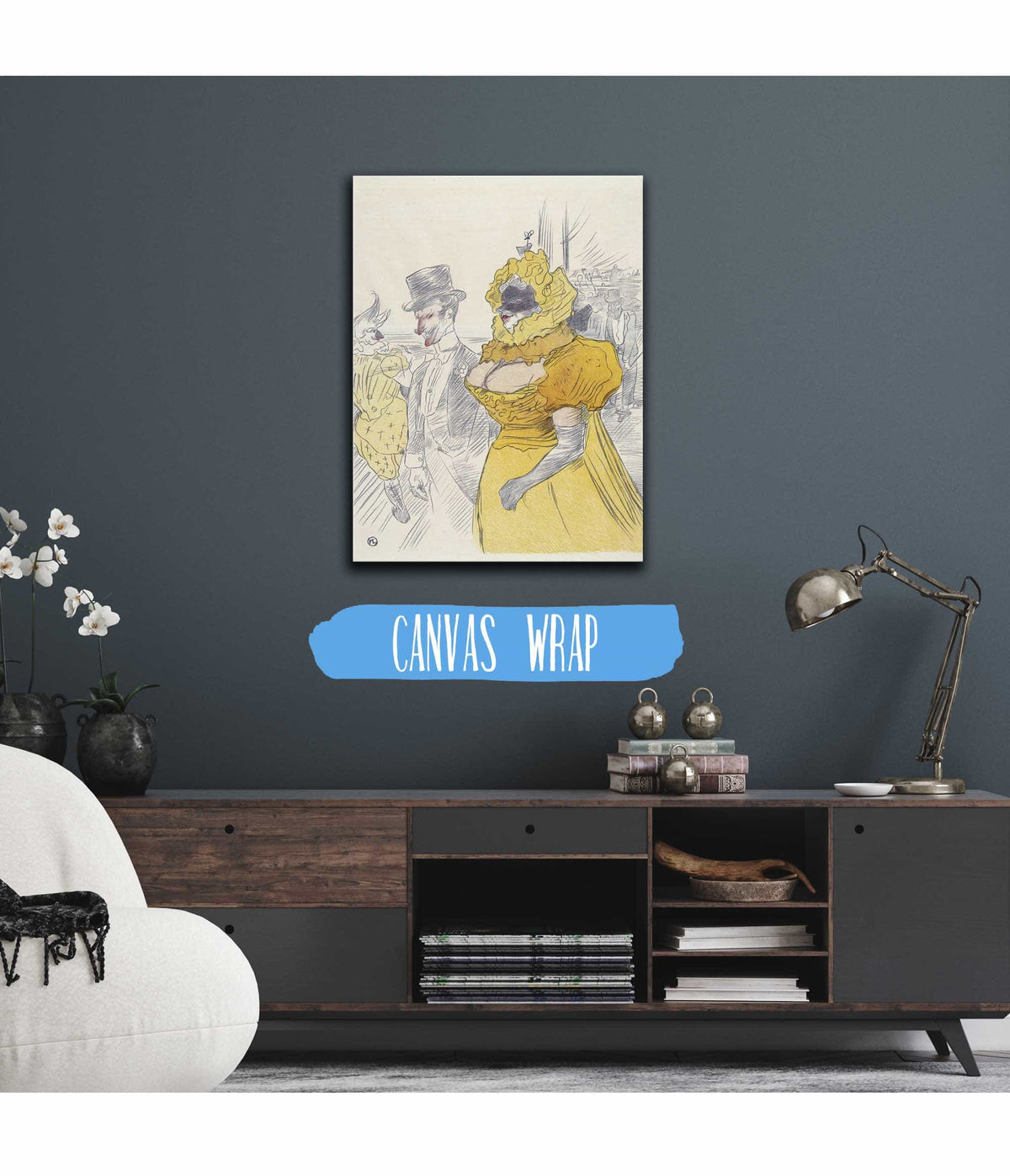 Affiche Au Bal Des Etudiants by Henri De Toulouse Lautrec