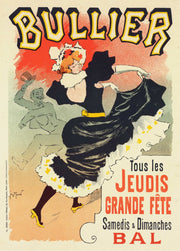 Affiche Pour Le Bal Bullier by Georges Meunier