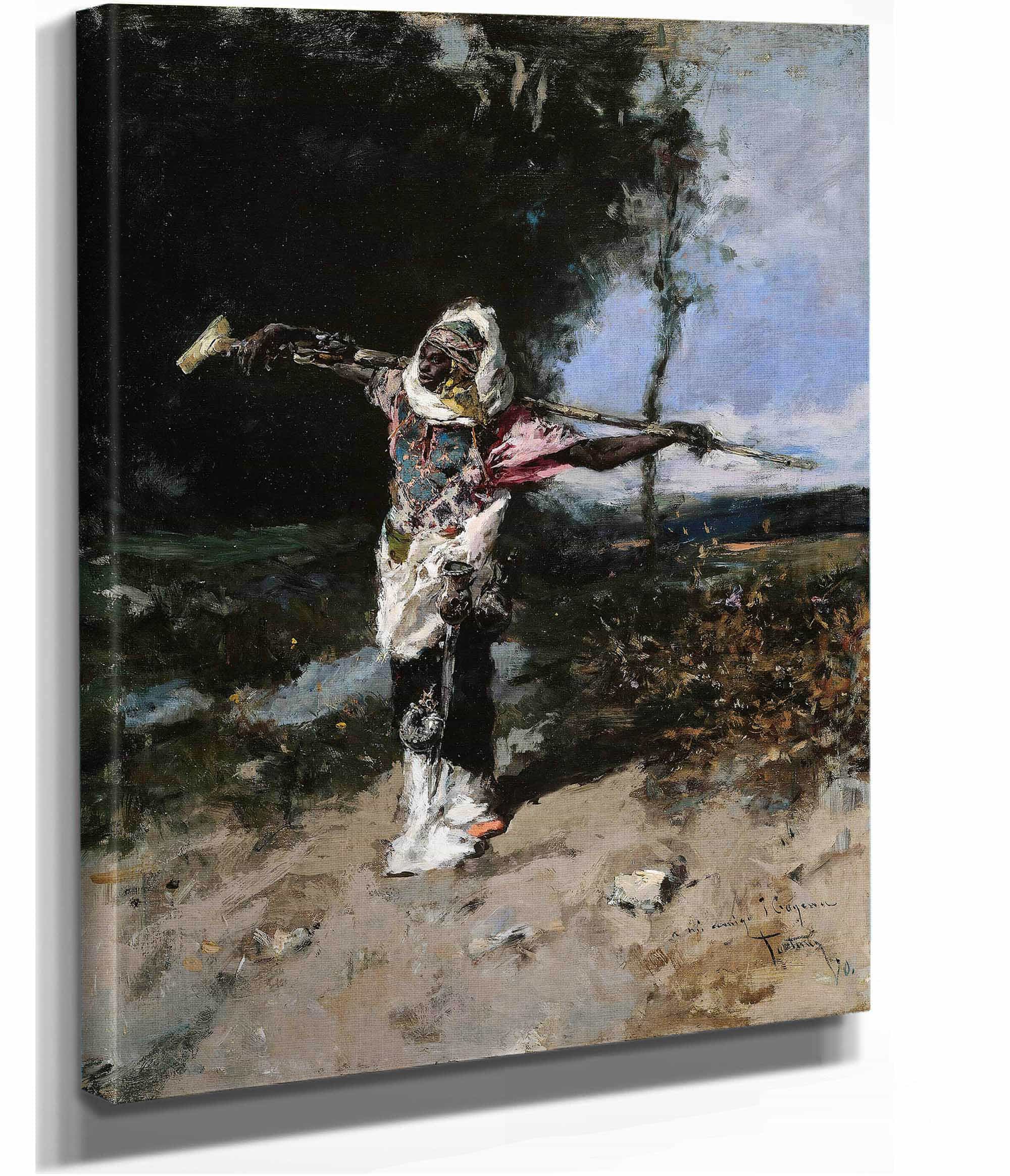 African Chief by Mariano Fortuny Marsal